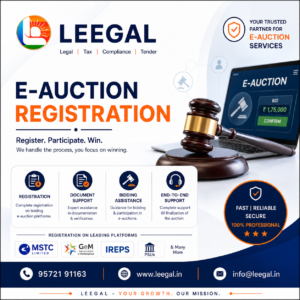 e-Auction India Registration Consultancy