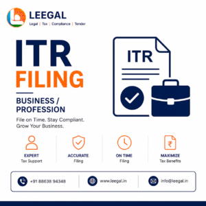 ITR Filing – Business/Profession