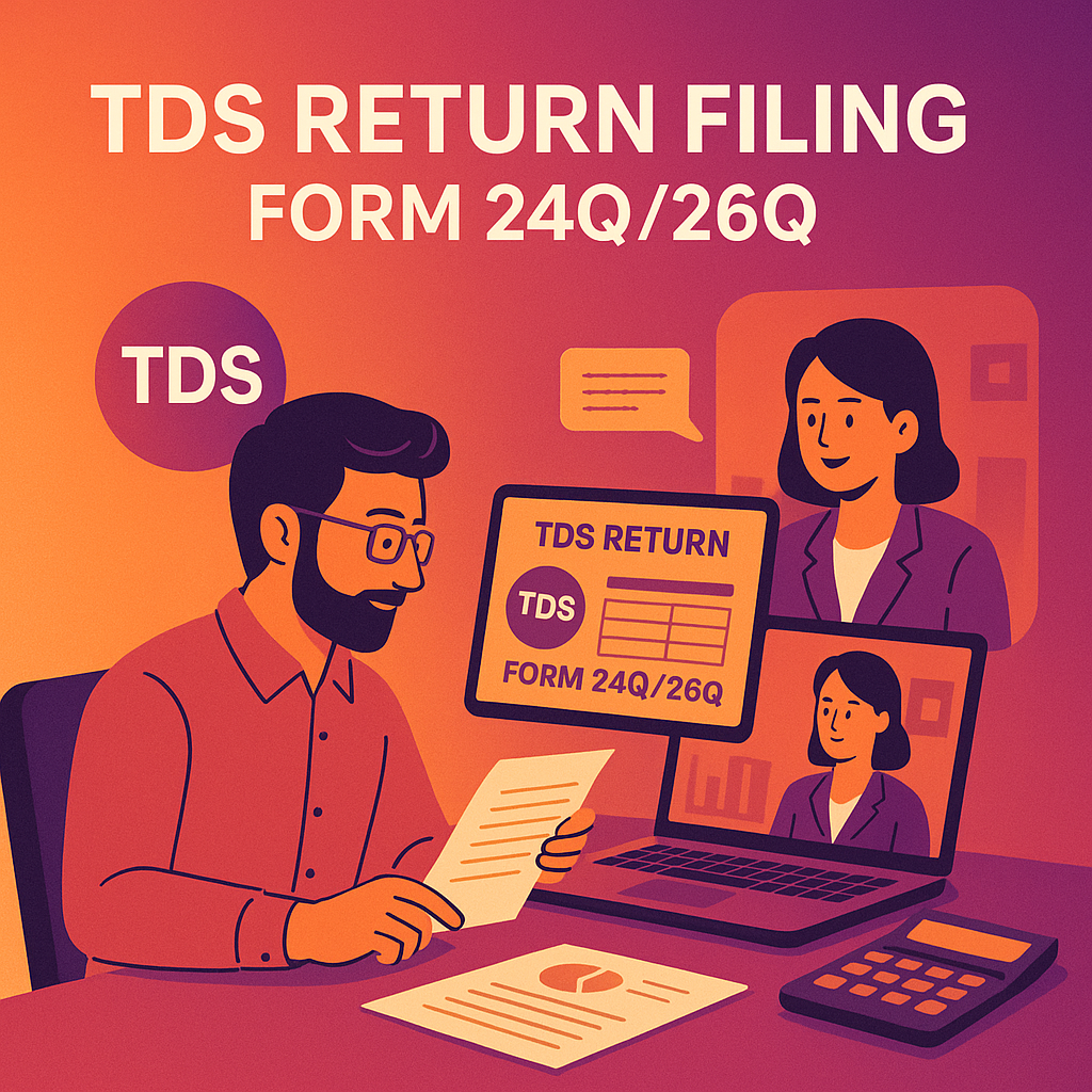 TDS Return Filing (24Q/26Q)